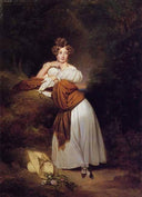 Sophie Guillemette, Grand Duchess of Baden by Franz Xaver Winterhalter — male oil painting wall art