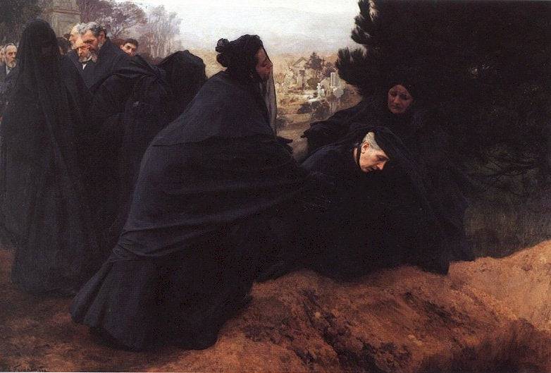 Sorrow - Émile Friant