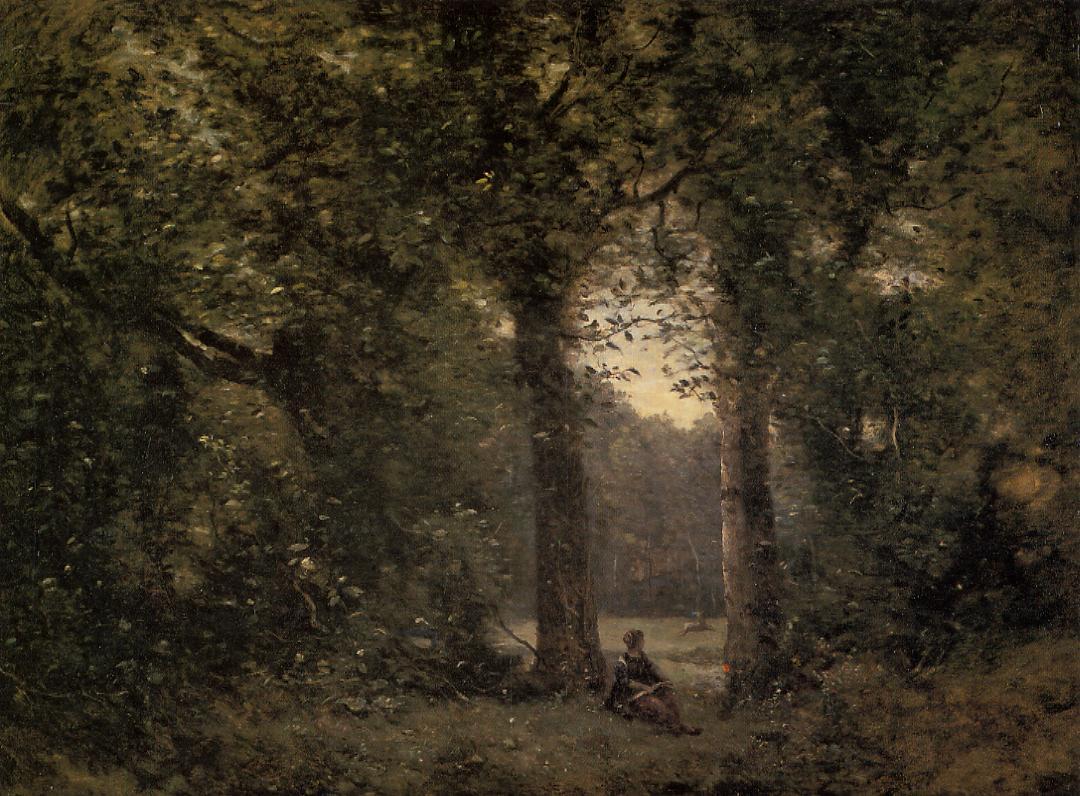 Souvenir of Ville d'Avray - Camille Corot