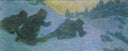 Spies by Nicholas Roerich, mountain oil painting wall art, Art Nouveau Modern