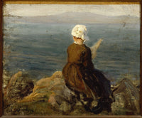 Spinner on the rocks in Douarnenez