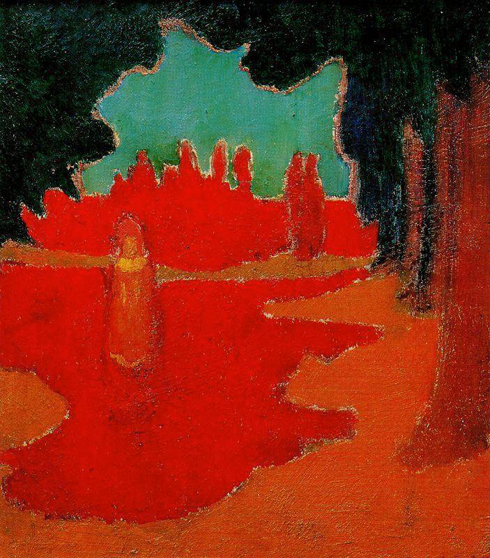 Spots of Sunlight on the Terrace - Maurice Denis