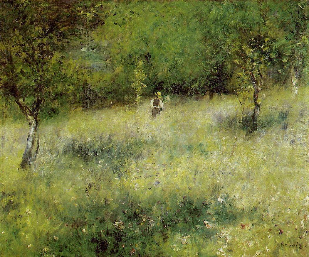 Spring at Catou - Pierre-Auguste Renoir