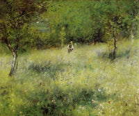 Spring at Catou by Pierre-Auguste Renoir — hand-painted botanical oil painting reproduction on canvas