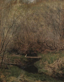 Spring in the Forest by Isaac Levitan — hand-painted botanical oil painting reproduction on canvas