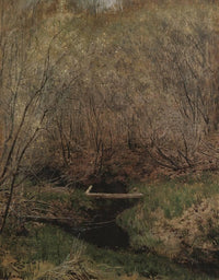 Spring in the Forest by Isaac Levitan — hand-painted botanical oil painting reproduction on canvas