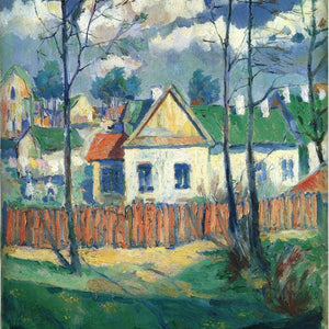 Spring Landscape with a Cottage