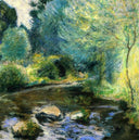 Spring Stream by John Henry Twachtman — seascapes oil painting wall art, Impressionism