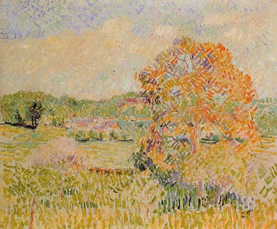 Springtime at Eragny (study) in bedroom