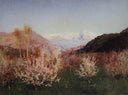 Springtime in Italy by Isaac Levitan — rural oil painting wall art, Realism