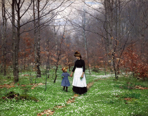 Springtime; the First Anemones