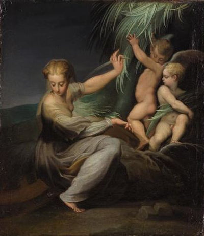 St. Catherine in master bedroom