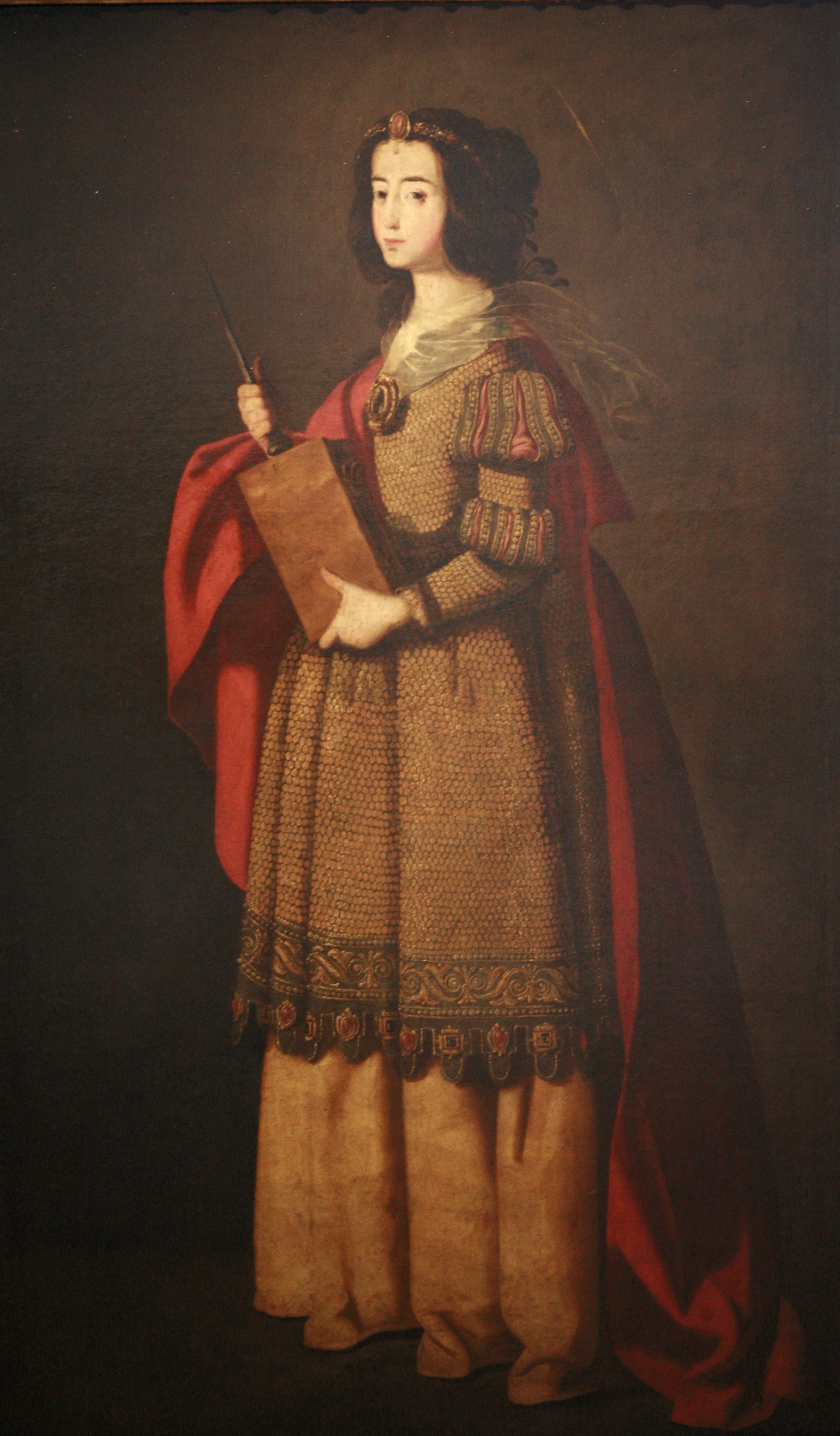 St. Engracia - Francisco de Zurbaran