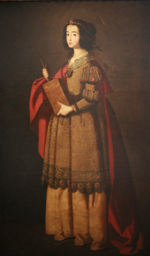 St. Engracia - Francisco de Zurbaran