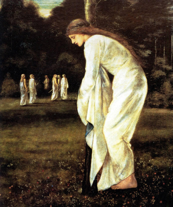 St George and the Dragon VI: The Princess Tied to a Tree
