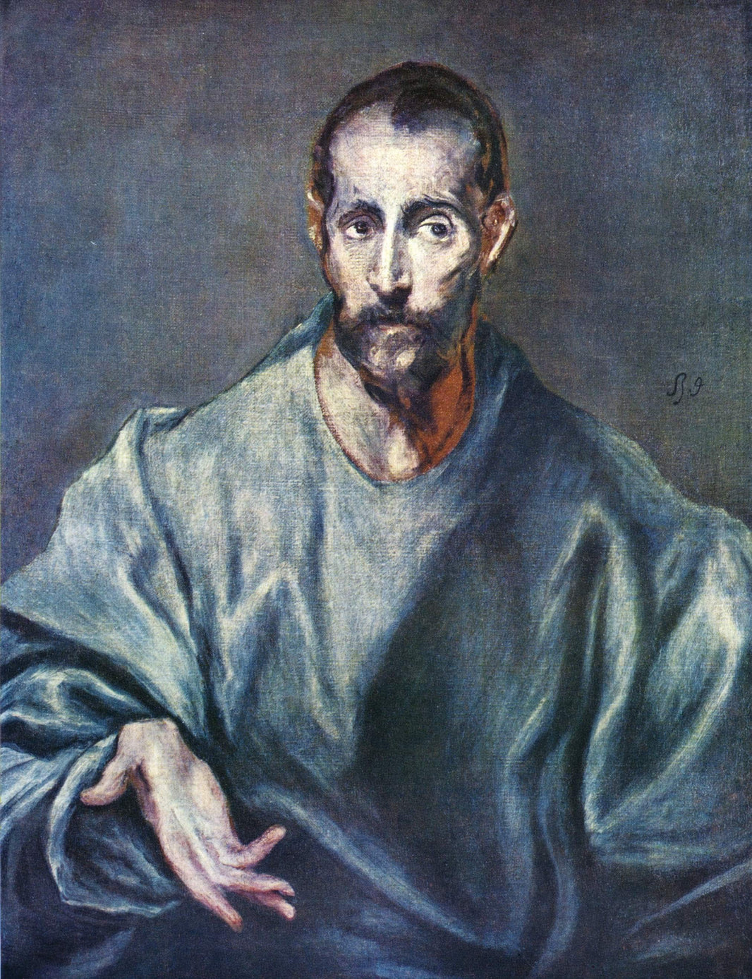 St. Jacobus by El Greco — hand-painted portrait oil painting reproduction on canvas
