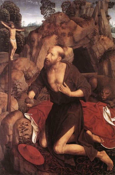 St. Jerome in living room