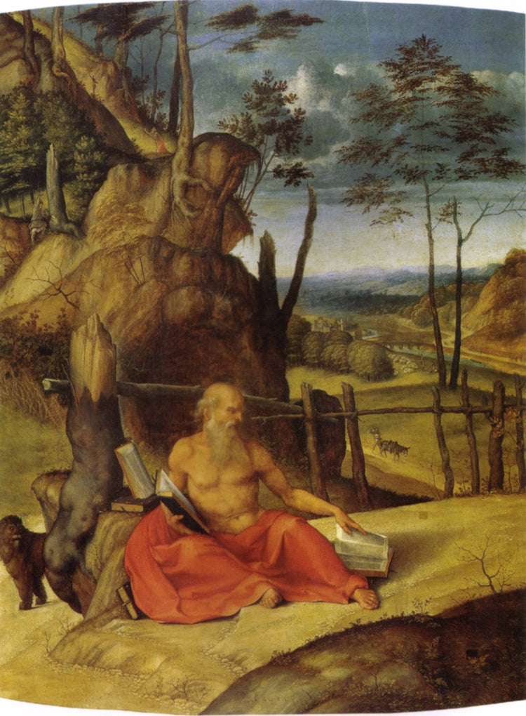 St. Jerome in the Desert - Lorenzo Lotto