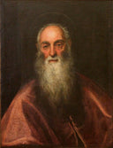 St Jerome by Tintoretto — religion oil painting wall art, Mannerism Late Renaissance