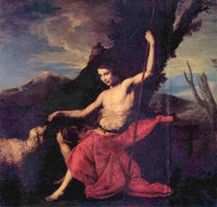 St. John the Baptist in the Wilderness by Jusepe de Ribera — hand-painted cultural oil painting reproduction on canvas
