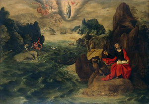 St. John the Evangelist at Patmos - Tobias Verhaecht