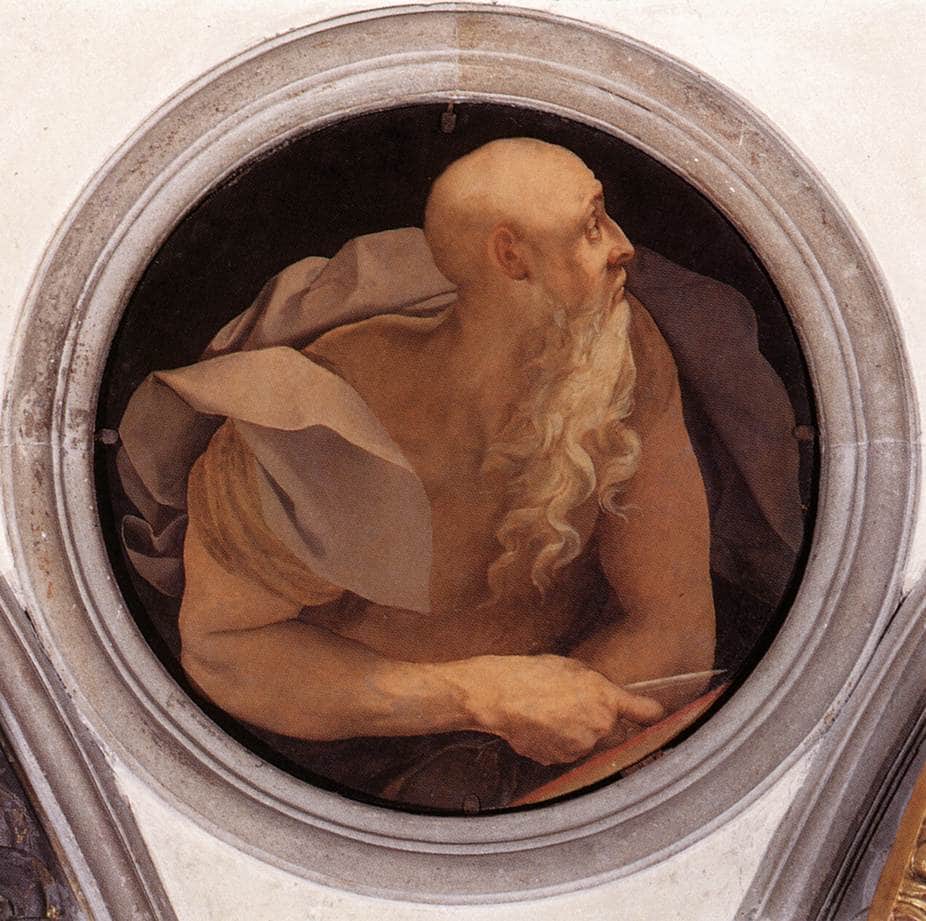 St. John the Evangelist - Jacopo Pontormo