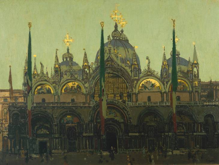 St. Mark's, Venice - Walter Sickert