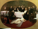 St. Mary Magdalene in the House of Simon the Pharisee by Jean Béraud — group oil painting wall art, Academicism