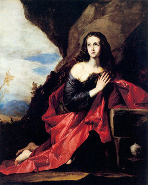 St. Mary Magdalene or St. Thais in the Desert - Jusepe de Ribera