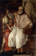 St Nicholas by Titian — hand-painted cultural oil painting reproduction on canvas