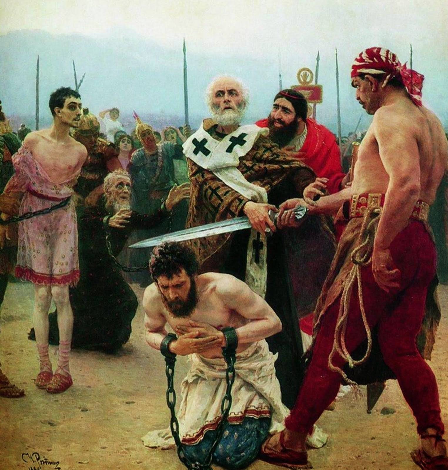 St. Nicholas Saves Three Innocents from Death - Ilya Repin