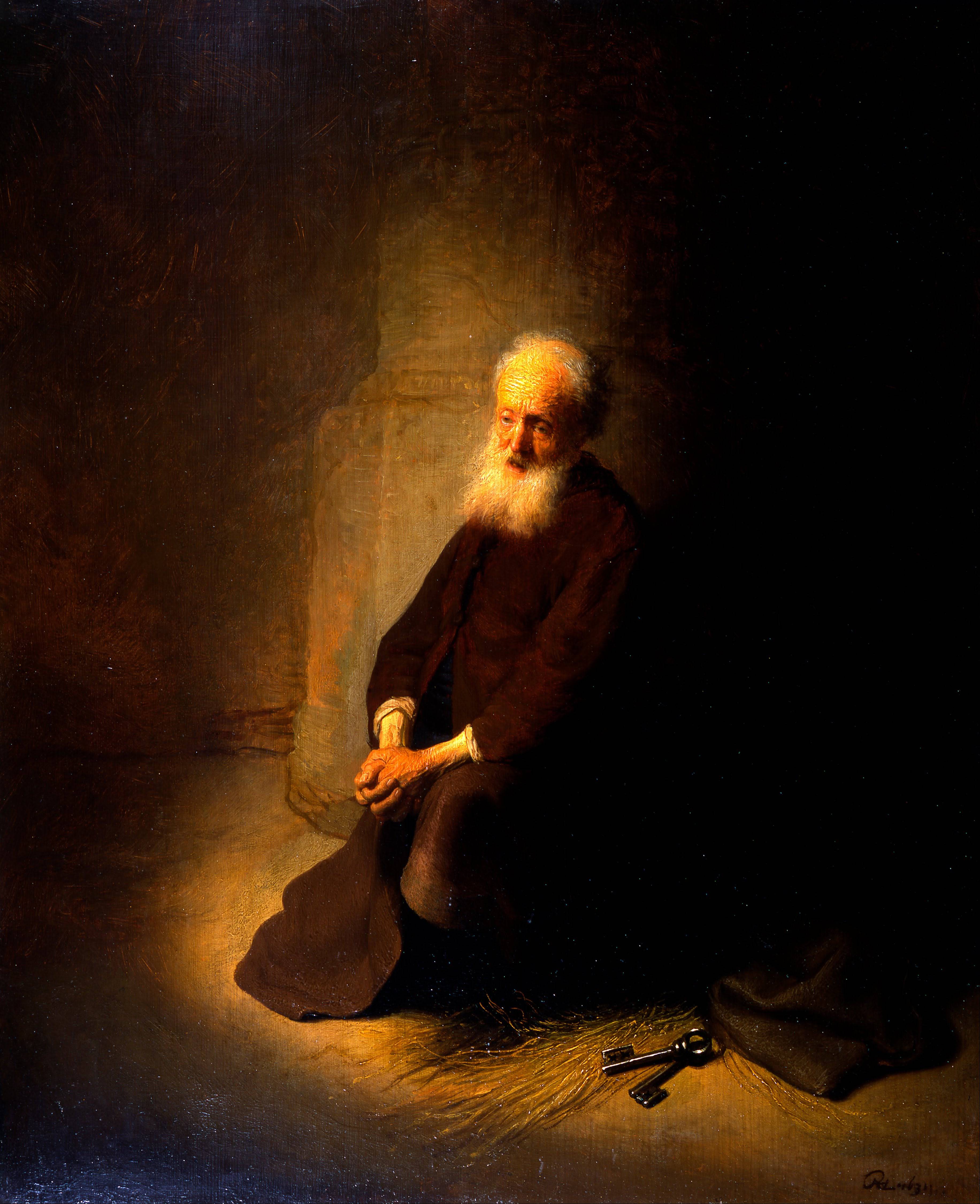 St. Peter in Prison - Rembrandt