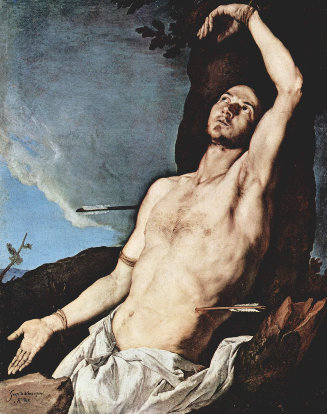 St. Sebastian by Jusepe de Ribera — hand-painted cultural oil painting reproduction on canvas