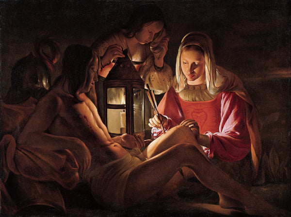 St. Sebastian with Lantern - Georges de la Tour