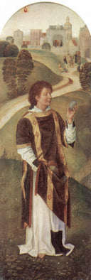 St. Stephen by Hans Memling, female oil painting wall art, Northern Renaissance