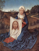 St. Veronica by Hans Memling — female oil painting wall art, Northern Renaissance