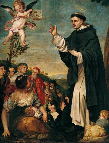 St. Vincent Ferrer preaching - Alonzo Cano