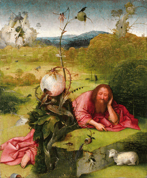 St. John the Baptist in Meditation - Hieronymus Bosch