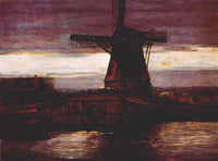 Stammer Mill with Streaked Sky