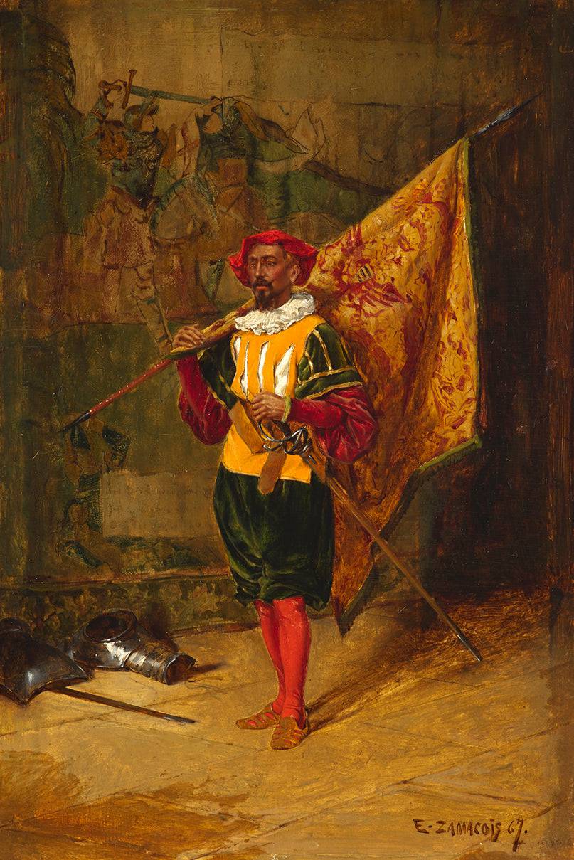 Standard bearer - Eduardo Zamacois