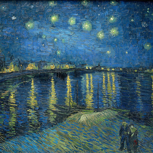 Starry Night Over the Rhone by Vincent van Gogh — Oil Painting Reproduction