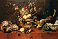 Still Life by Frans Snyders — hand-painted photography oil painting reproduction on canvas