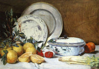 Still Life by Julian Alden Weir — hand-painted botanical oil painting reproduction on canvas
