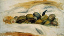 Still Life Almonds and Walnuts by Pierre-Auguste Renoir — hand-painted landscape oil painting reproduction on canvas