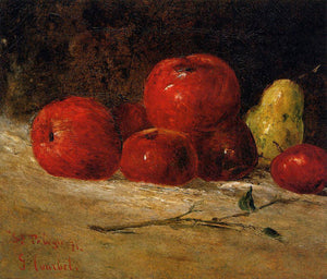 Still Life Apples and Pears - Gustave Courbet