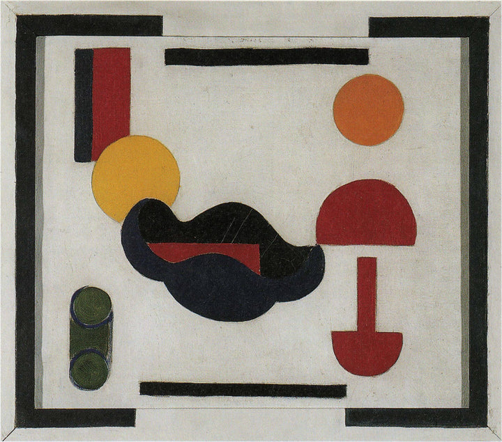 Still Life (Composition V) by Theo van Doesburg — hand-painted abstract oil painting reproduction on canvas