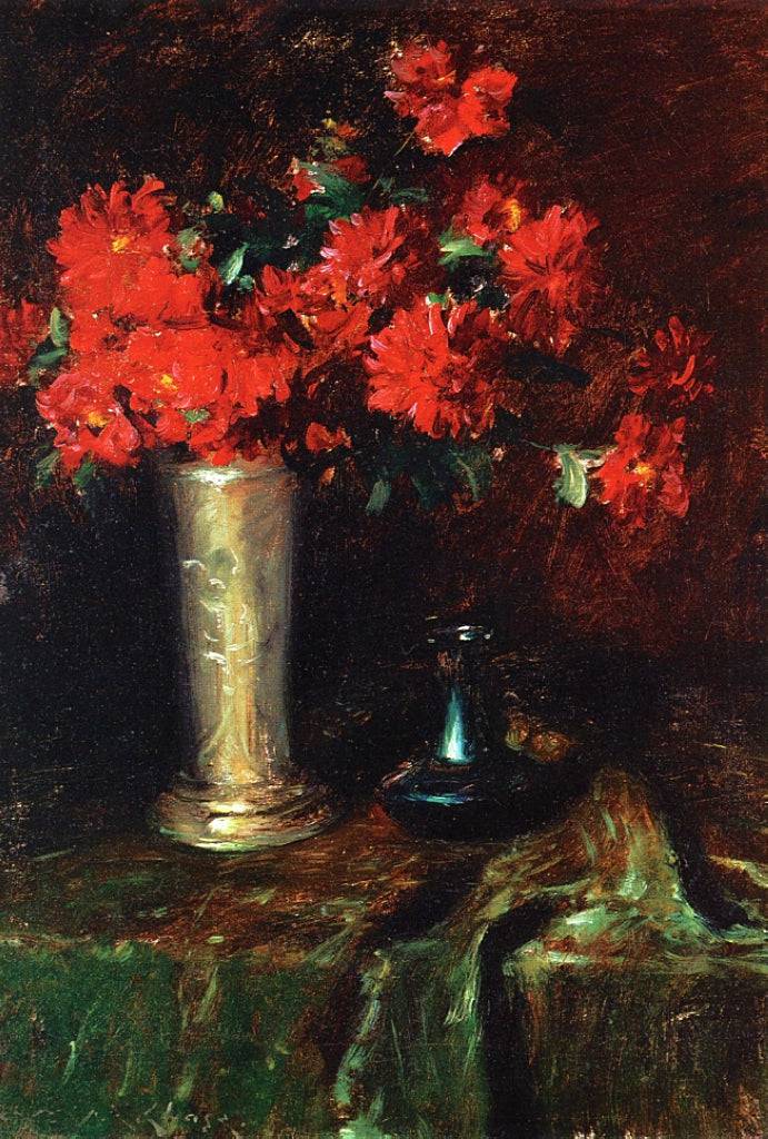 Still Life - Flowers - William Merritt Chase