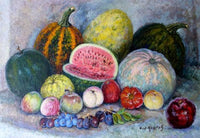 Still life by Ilya Mashkov — hand-painted animal oil painting reproduction on canvas