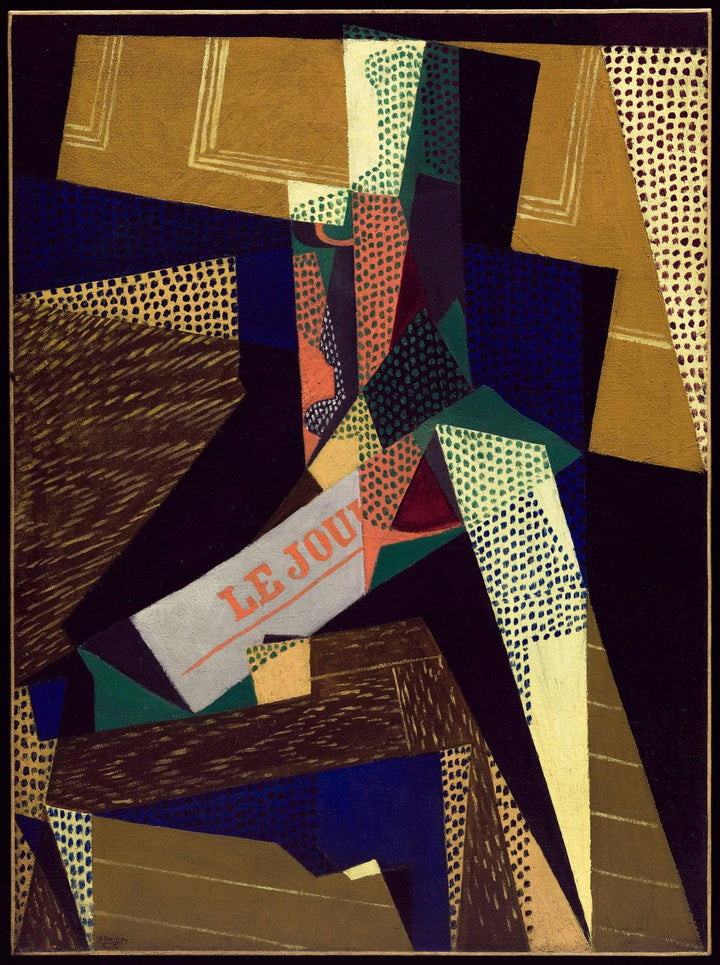 Still Life by Juan Gris — hand-painted abstract oil painting reproduction on canvas