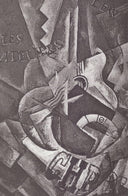 Still Life by Lyubov Popova — shapes oil painting wall art, Cubo Futurism